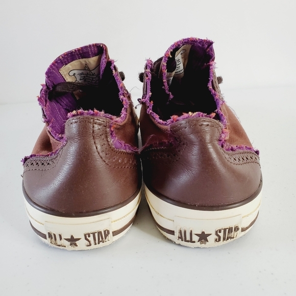 Converse Lord Francis Rubberbottom Sneaker Size M9.5 W11.5 Unisex Wingtip Frayed - Picture 8 of 15